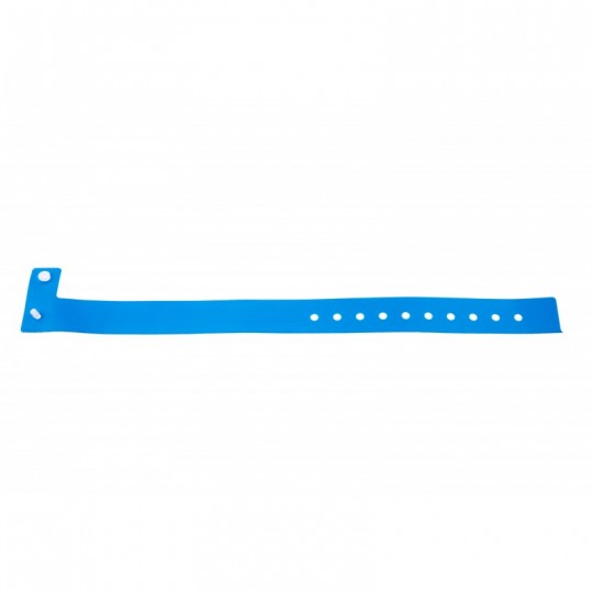 BRACELET BLEU VINYLE MAT x100 TAILLE L 1474012