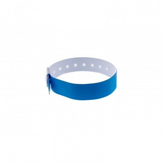 BRACELET BLEU VINYLE MAT x100 TAILLE L 1474012