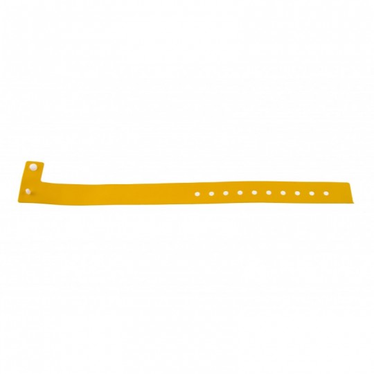 BRACELET JAUNE VINYLE MAT x100 TAILLE L 1474013