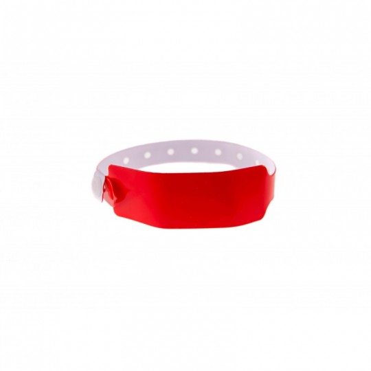 BRACELET ROUGE VINYLE BRILLANT TAILLE XL 1474031