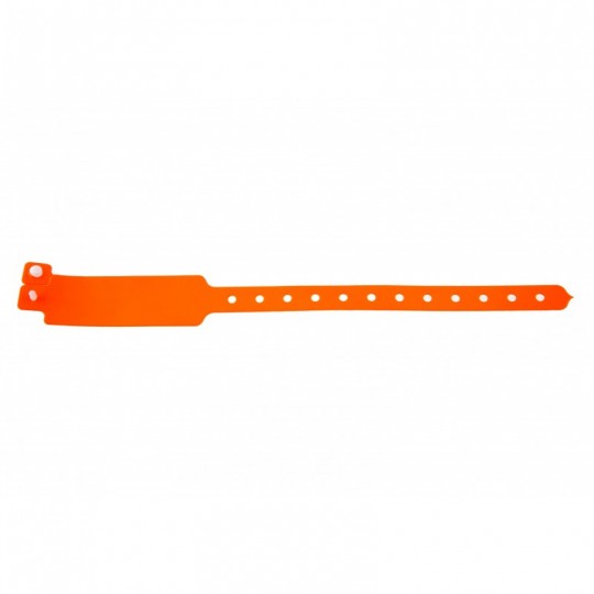 BRACELET ORANGE VINYLE BRILLANT TAILLE XL 1474032