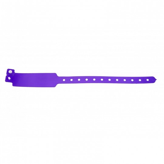 BRACELET VIOLET VINYLE BRILLANT TAILLE XL 1474035