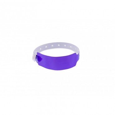 BRACELET VIOLET VINYLE BRILLANT TAILLE XL 1474035