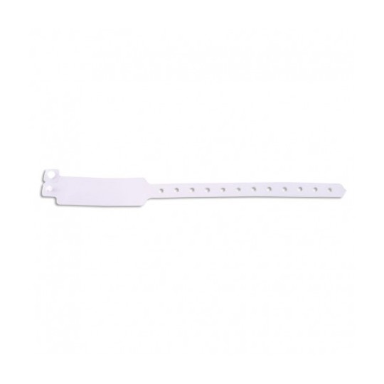 BRACELET BLANC VINYLE MAT EXTRA LARGE 1474040