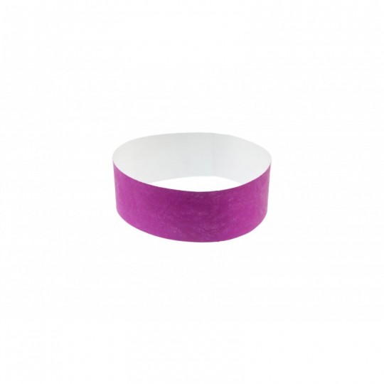 BRACELET TYVEK VIOLET NUMEROTE LARGEUR 25 MM 1474249