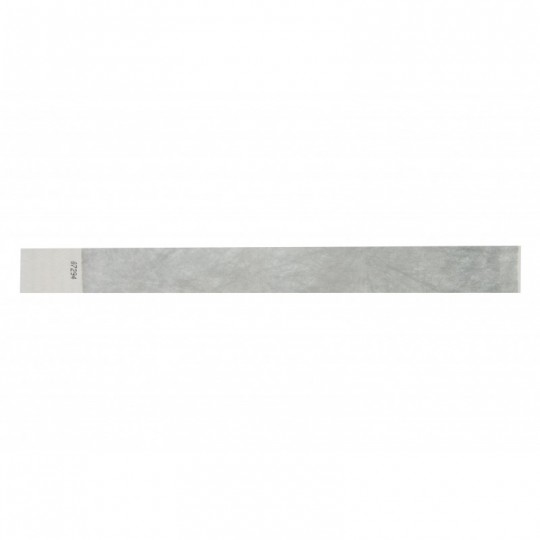 BRACELET TYVEK GRIS NUMEROTE LARGEUR 25 MM 1474235