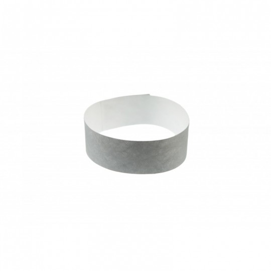 BRACELET TYVEK GRIS NUMEROTE LARGEUR 25 MM 1474235