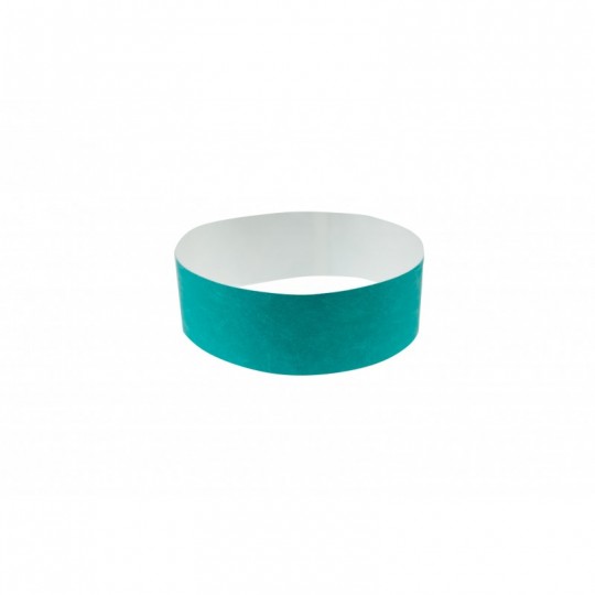 BRACELET TYVEK BLEU VERT NUMEROTE LARGEUR 25 MM 1474242