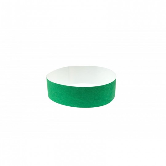 BRACELET TYVEK VERT CLAIR NUMEROTE LARGEUR 25 MM 1474244