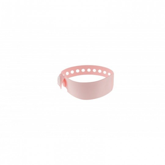 BRACELET EN VINYLE ENFANT AVEC PANNEAU D´ECRITURE ROSE PALE 1474087