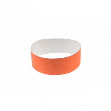 BRACELET TYVEK ORANGE NUMEROTE LARGEUR 19 MM 1475046