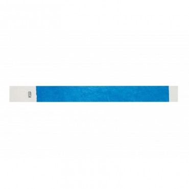 BRACELET TYVEK BLEU NUMEROTE LARGEUR 19 MM 1475048