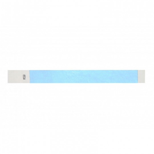 Bracelet indéchirable Bleu ciel TYVEK largeur 19mm 1475050