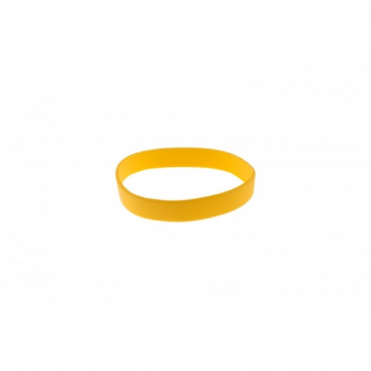 BRACELET JAUNE SILICONE ENFANT X100 1474453