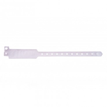 BRACELET HOLOGRAPHIQUE BLANC AVEC ETOILES TAILLE XL 1474150