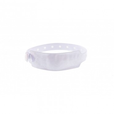 BRACELET HOLOGRAPHIQUE BLANC AVEC ETOILES TAILLE XL 1474150