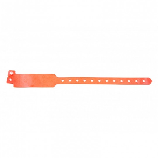 BRACELET HOLOGRAPHIQUE ORANGE AVEC ETOILES TAILLE XL 1474156