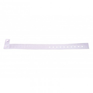 BRACELET HOLOGRAPHIQUE BLANC TAILLE L AVEC BULLES 1474100