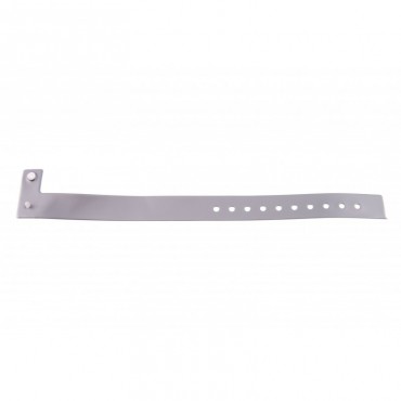 BRACELET ARGENT ASPECT METALLISE x100 VINYLE TYPE-L-Réf :1474022 BRACELET ARGENT ASPECT METALLISE x100 VINYLE TYPE-L-Réf :1474022