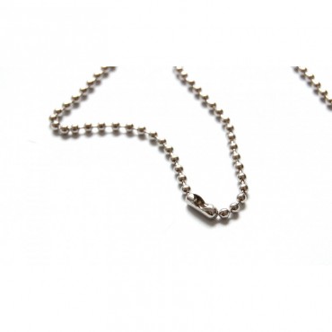 Chainette métal pour porte-badge x100 1422006