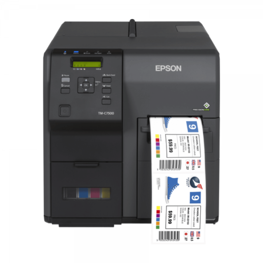 Imprimante Epson ColorWorks C7500 C31CD84012 étiquettes haute qualité, disponible chez Althus-Office