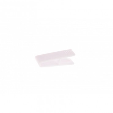 Pince Crocodile sans lanière plastique IDP14 x100 1413000 blanc Pince Crocodile sans lanière plastique IDP14 x100 1413000 blanc