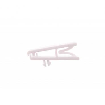 Pince Crocodile sans lanière plastique IDP14 x100 1413000 blanc Pince Crocodile sans lanière plastique IDP14 x100 1413000 blanc