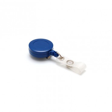 Enrouleur attache badge plastique IDS940 x100 1460042 bleu Enrouleur attache badge plastique IDS940 x100 1460042 bleu