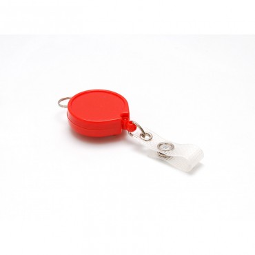 Enrouleur Zip plastique anneau métal IDS960 x100 1460023 Rouge Enrouleur Zip plastique anneau métal IDS960 x100 1460023 Rouge