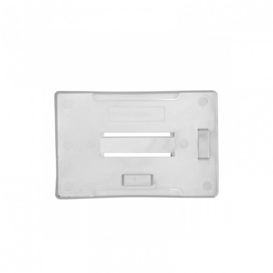 Porte-badge rigide horizontal/vertical 5 Cartes IDP91 x 100 1455738 Transparent