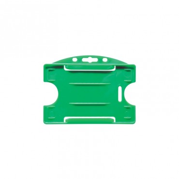 Porte-badge rigide 2 ouvertures latérales Horizontal IDP64 x100 1455705 Vert Porte-badge rigide 2 ouvertures latérales Horizontal IDP64 x100 1455705 Vert