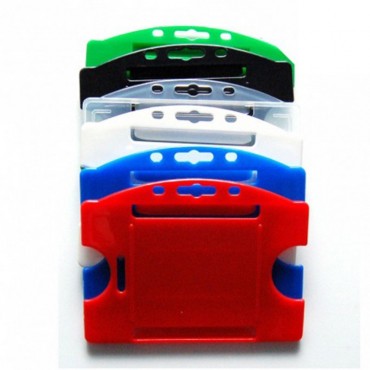 Porte-badge rigide 2 ouvertures latérales Horizontal IDP64 x100 1455700