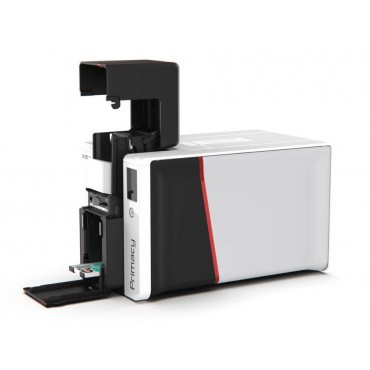 Imprimante à Carte EVOLIS PRIMACY 2 avec écran LCD, Chargeur ouvert avec cartes. Disponible chez Althus-Office Imprimante à Carte EVOLIS PRIMACY 2 avec écran LCD, Chargeur ouvert avec cartes. Disponible chez Althus-Office
