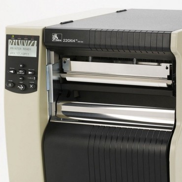 ZEBRA 220Xi4 : Imprimante d'étiquettes transfert thermique - Althus-Office. ZEBRA 220Xi4 : Imprimante d'étiquettes transfert thermique - Althus-Office.