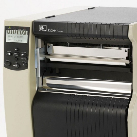 ZEBRA 220Xi4 : Imprimante d'étiquettes transfert thermique - Althus-Office.
