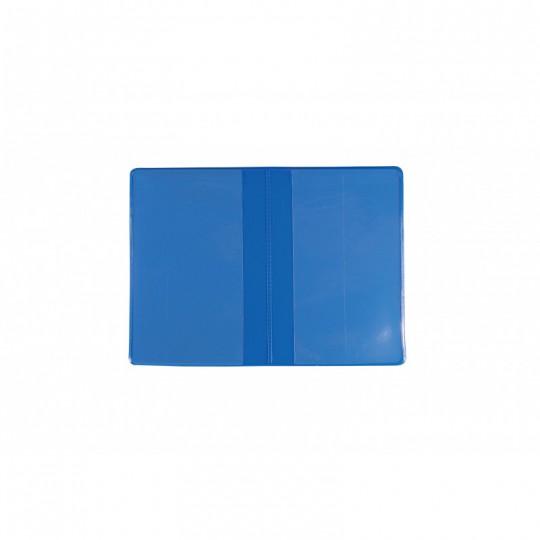 Protège-carte souple étui de 2 poches IDP52 1453802 Bleu Roi