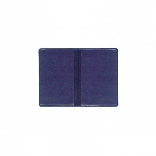 Protège-carte souple étui de 2 poches IDP52 1453805 Bleu