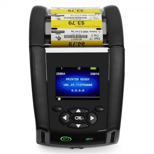 Imprimante Mobile ZEBRA ZQ610 Plus ZQ61-AUFAE14-00 thermique direct, disponible chez Althus-Office