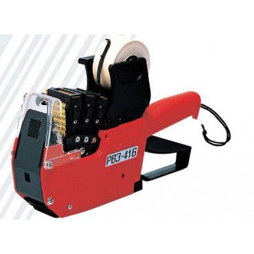 Pince à étiqueter SATO PB3-416 (1 ligne de 12 ou 8 caractères) PI4161L Pince à étiqueter SATO PB3-416 (1 ligne de 12 ou 8 caractères) PI4161L