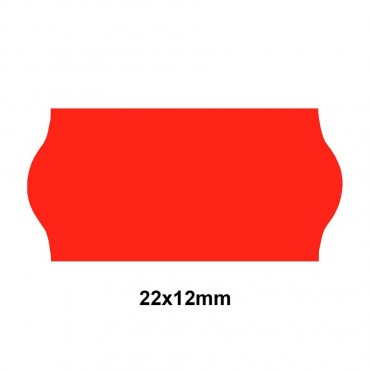 Etiquette adhésif permanent rouge pour pince Sato SAMARK 22 -EP22F-004 22x12mm - Althus-Office Etiquette adhésif permanent rouge pour pince Sato SAMARK 22 -EP22F-004 22x12mm - Althus-Office