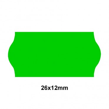 Étiquette adhésif permanent vert EP26C-004 pour pince SATO KENDO/SAMARK 26 26x12mm - Althus-Office Étiquette adhésif permanent vert EP26C-004 pour pince SATO KENDO/SAMARK 26 26x12mm - Althus-Office