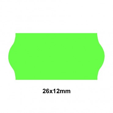 Etiquette adhésif permanent vert fluo pour pince Sato SAMARK/KENDO 26 EP26F-004 26x12mm - Althus-Office Etiquette adhésif permanent vert fluo pour pince Sato SAMARK/KENDO 26 EP26F-004 26x12mm - Althus-Office