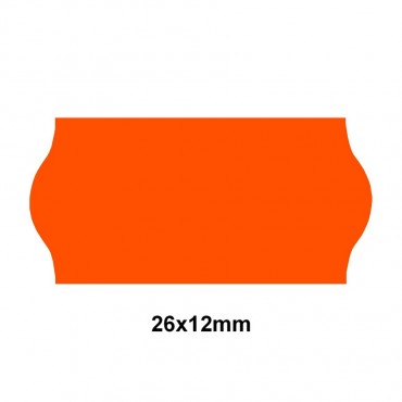 Etiquette adhésif permanent orange fluo pour pince Sato SAMARK/KENDO 26 -EP26F-007 26x12mm - Althus-Office Etiquette adhésif permanent orange fluo pour pince Sato SAMARK/KENDO 26 -EP26F-007 26x12mm - Althus-Office