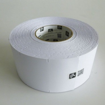 86x54mm - Etiquette Non Adhésive Transfert Thermique ZEBRA Z-PERFORM1000T 190TAG - Réf : 76642