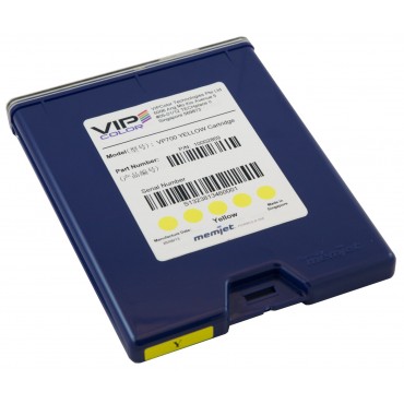 Cartouche Jaune (Yellow) VIPColor VP650 VP-650-AS11A