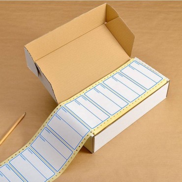 Etiquette en paravent expéditeur destinataire  - Disponible sur Althus-Office.