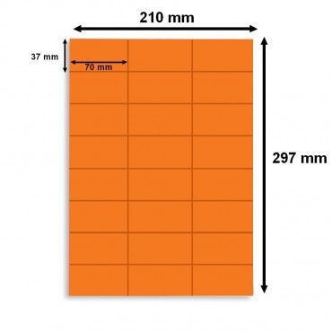 Étiquette 70 x 37 mm en planche A4, coloris jaune fluo. LOT DE 10 BOITES - 3389X10 - Disponible chez Althus-Office Étiquette 70 x 37 mm en planche A4, coloris jaune fluo. LOT DE 10 BOITES - 3389X10 - Disponible chez Althus-Office