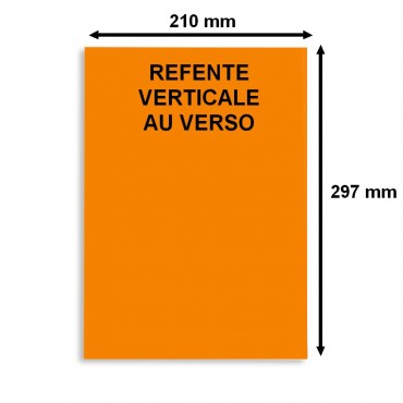 Planche A4 d'étiquettes orange fluo - pour un marquage précis - Althus-Office Planche A4 d'étiquettes orange fluo - pour un marquage précis - Althus-Office