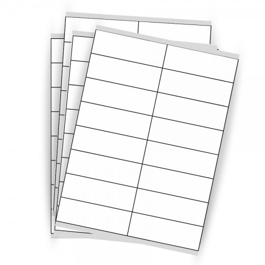 Étiquettes en planche 105 x 35mm - Réf : 0176 | 1 600 étiquettes par boîte - Commandez sur Althus-Office