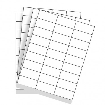 Étiquettes blanches 70x31,75mm en planche - Lot de 200 feuilles - Achetez sur Althus-Office Étiquettes blanches 70x31,75mm en planche - Lot de 200 feuilles - Achetez sur Althus-Office